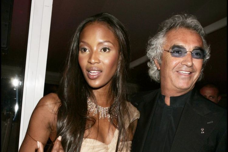 La coppia Briatore-Campbell