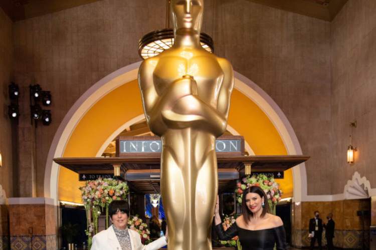 Laura Pausini e Diana Warren a Los Angeles
