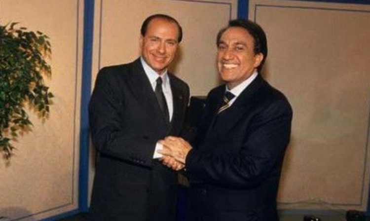 Emilio Fede e Silvio Berlusconi