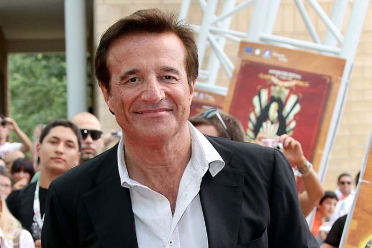 De Sica in posa al Giffoni film fest