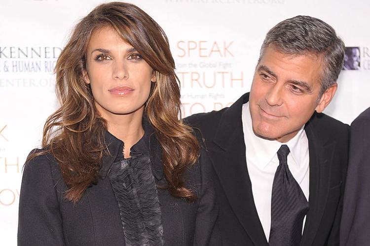 Canalis e Clooney