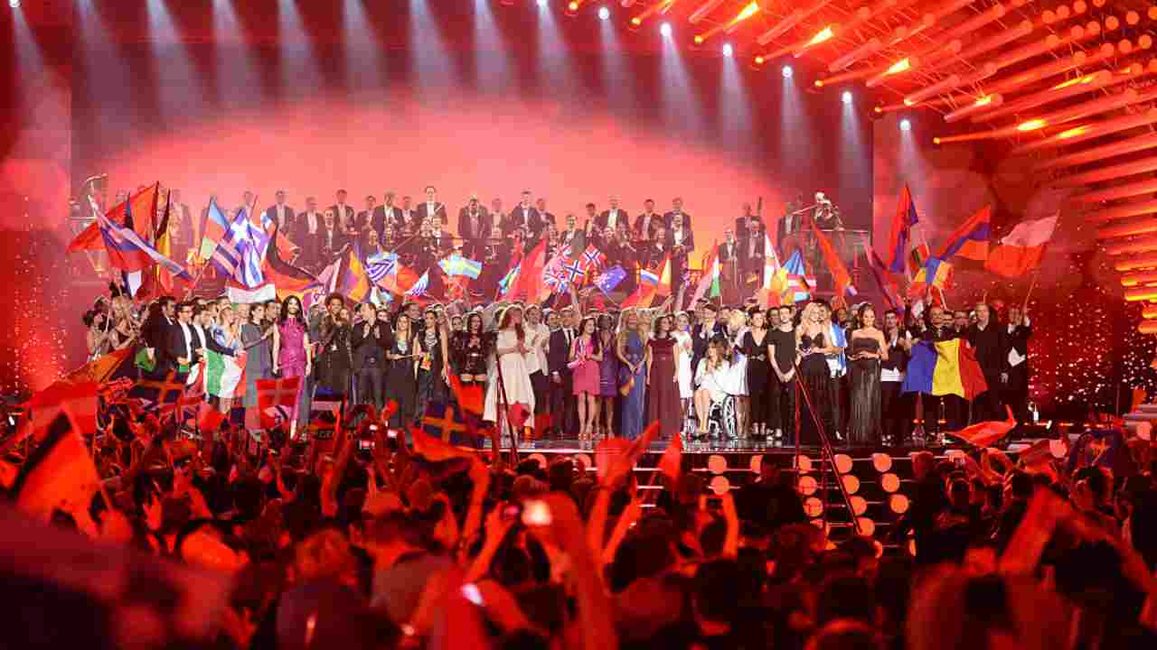 Il palco degli Eurovision