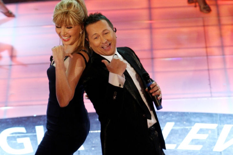 Milly Carlucci e Paolo Belli