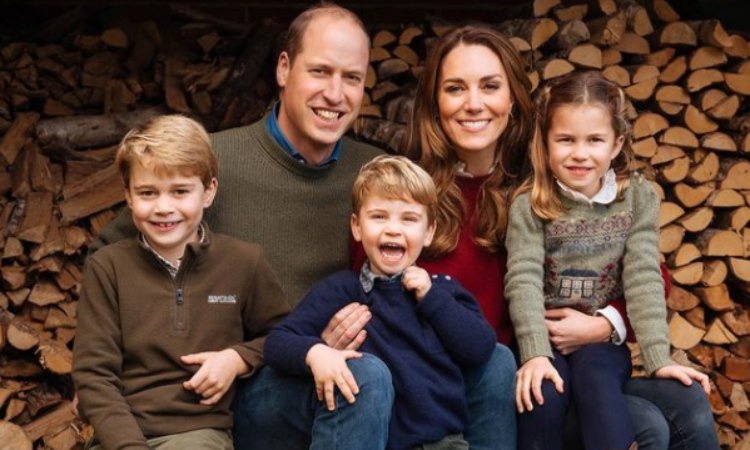 William e Kate, foto di famiglia 