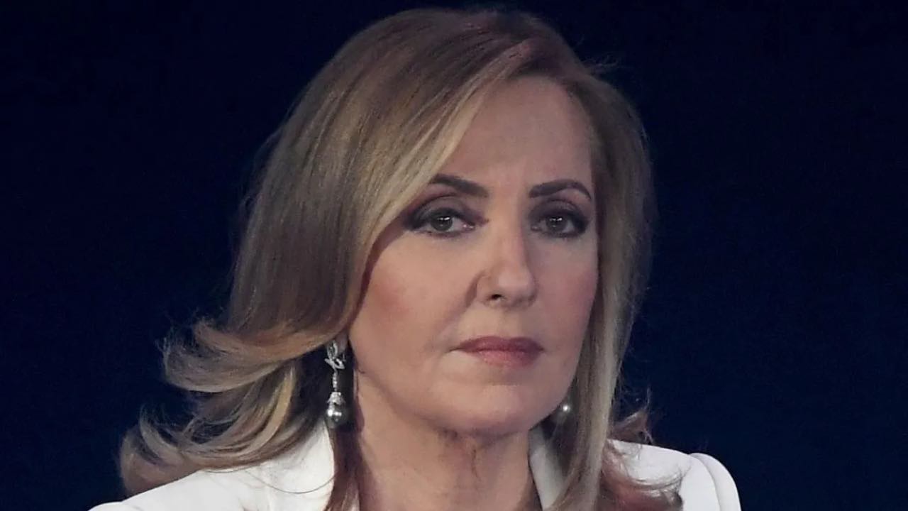 barbara Palombelli triste