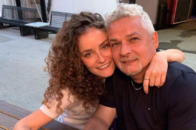 Roberto Baggio e la figlia