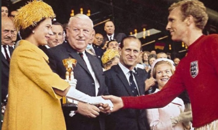 Elisabetta II, Mondiali di calcio 1966 