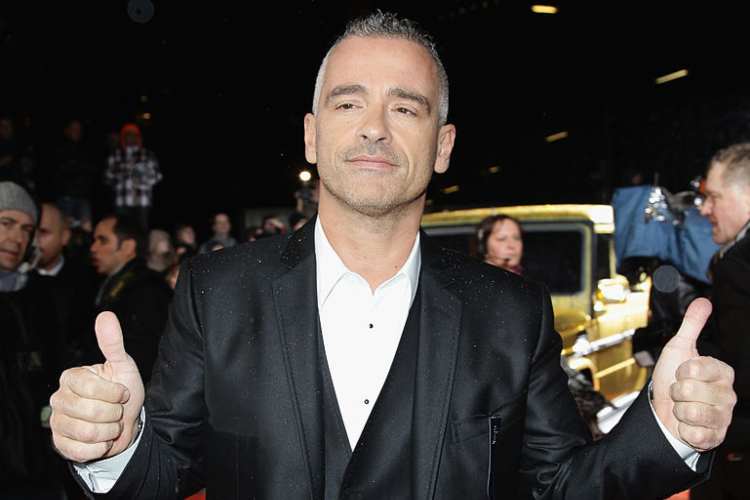 Eros Ramazzotti in posa per i fotografi