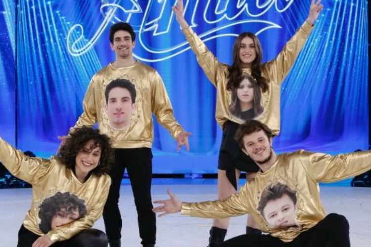 Una delle finali del talent show Amici 