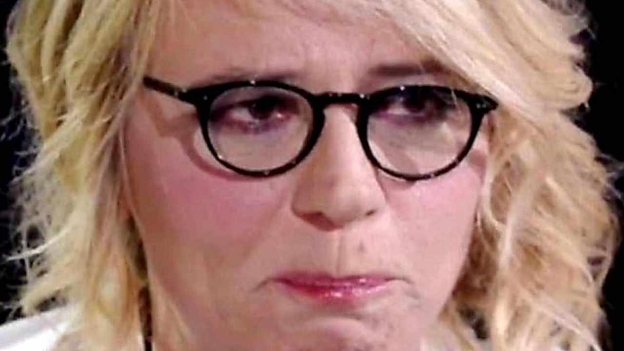 Maria De Filippi in lacrime