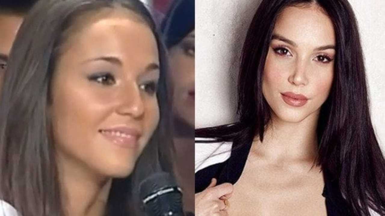 Paola Di Benedetto, da ragazza e oggi