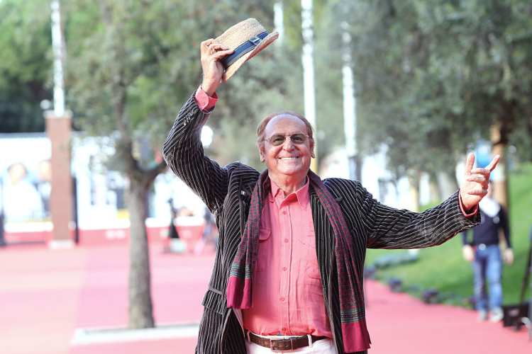 Renzo Arbore al Film festival di Roma