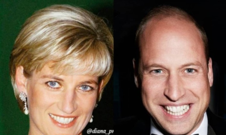 William e Lady Diana
