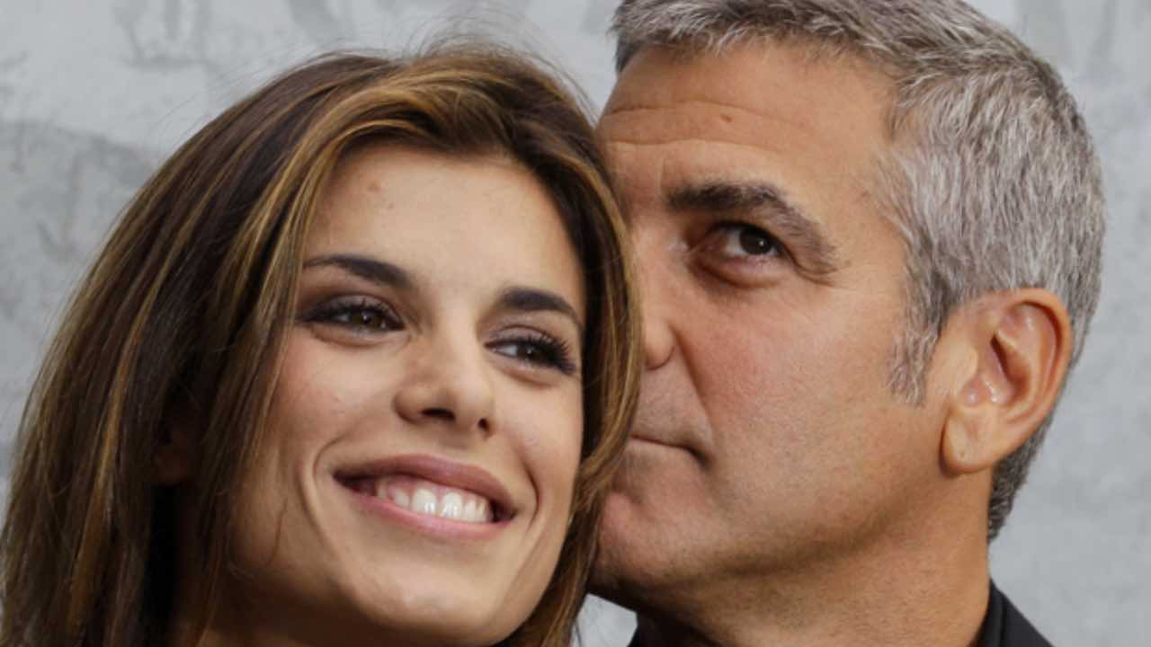 george clooney elisabetta canalis villa