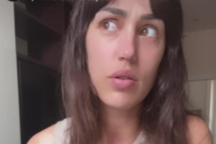 Cecilia Rodriguez in un video condiviso sul suo profilo social