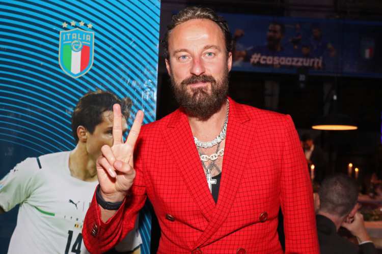 Francesco Facchinetti a Casa azzurri