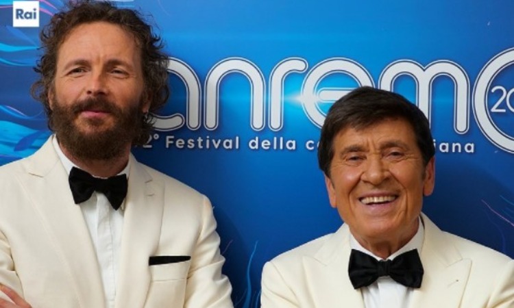 Jovanotti e Gianni Morandi- Festival di Sanremo 2022