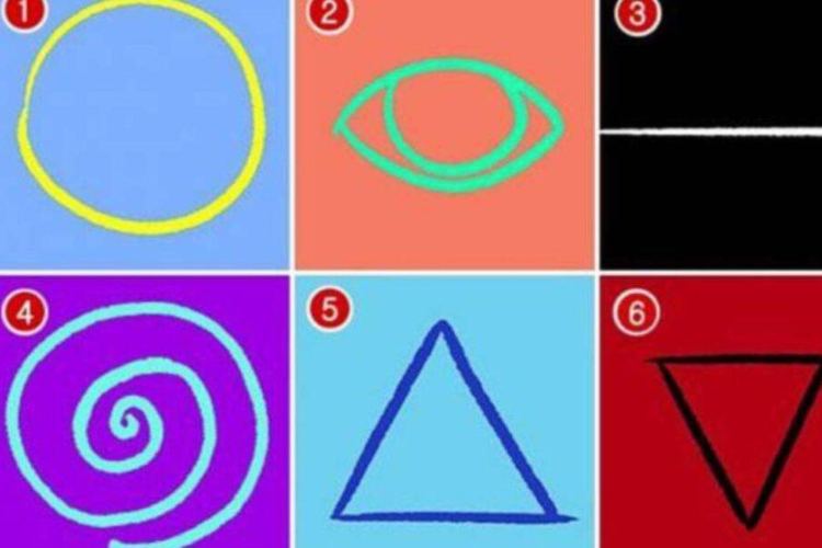 Un po' di simboli colorati utili per il test psicologico sulla personalità