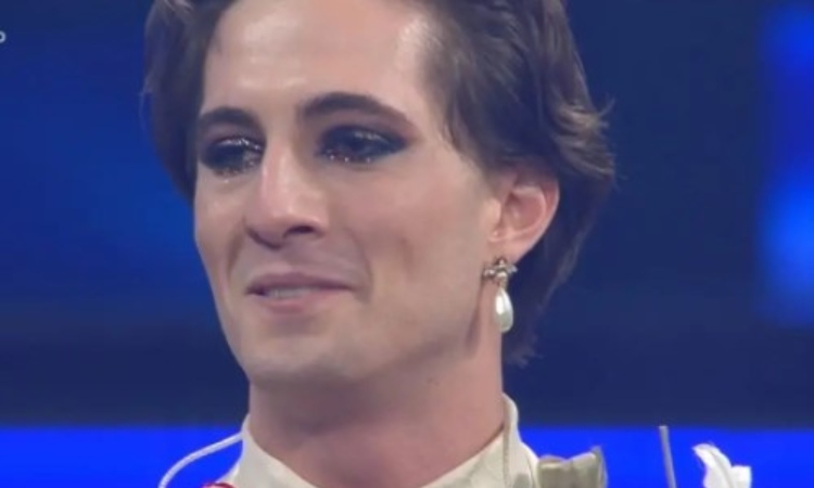Le lacrime di Damiano dei Maneskin Sanremo 2022