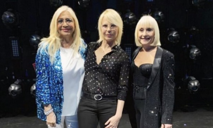 Maria De Filippi, Mara Venier e Raffaella Carrà 