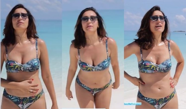 caterina balivo smagliature