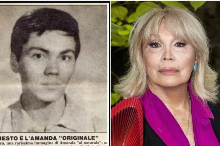 Una probabile foto di Amanda Lear in versione uomo