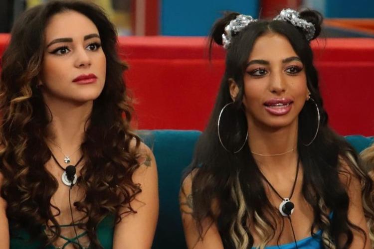 Lulù e Jessica Salassié nell'abitazione del GFVip