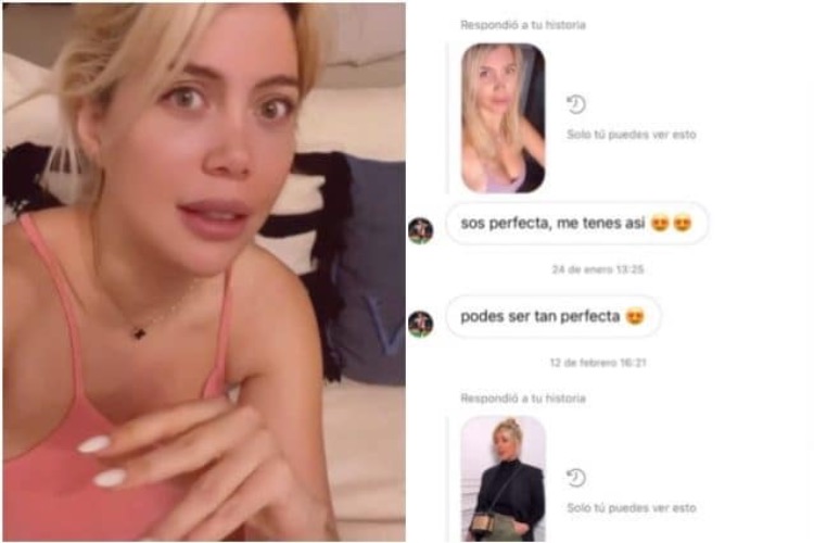 Wanda nara messaggi altro giocatore