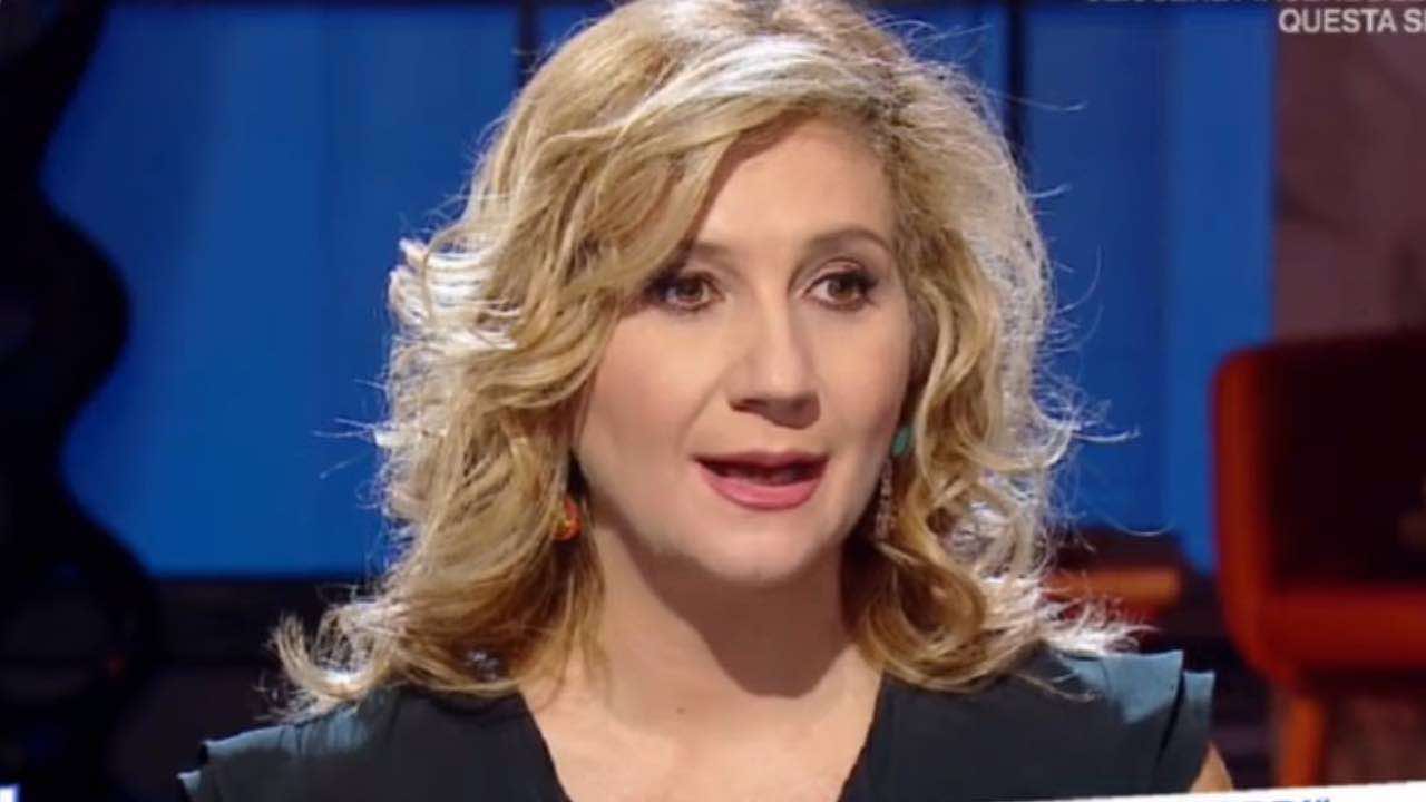 serena Bortone schiaffi in studio