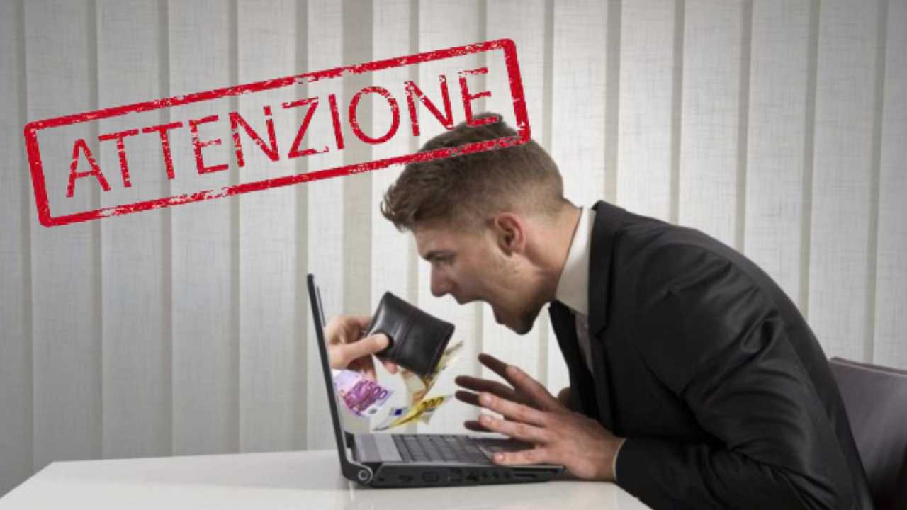 Attenzione alle truffe online (fonte web)