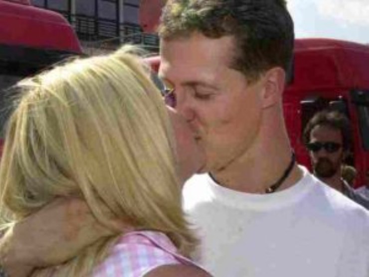Michael Schumacher e la moglie Corinna (fonte web)