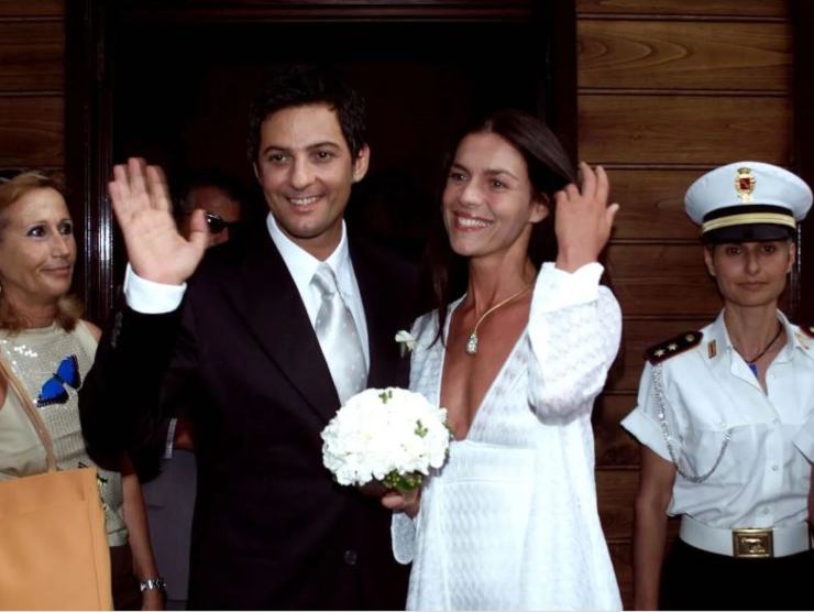 Fiorello e Susanna sposi (foto web)
