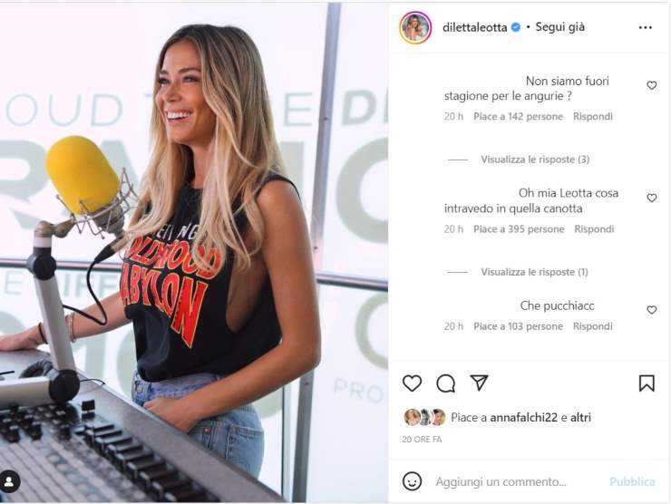 Diletta Leotta (instagram)