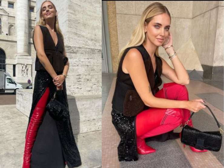 Chiara Ferragni in Fendi (foto IG)