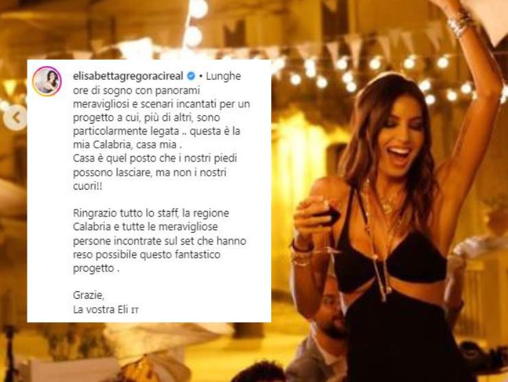 Elisabetta Gregoraci IG Post (foto web)