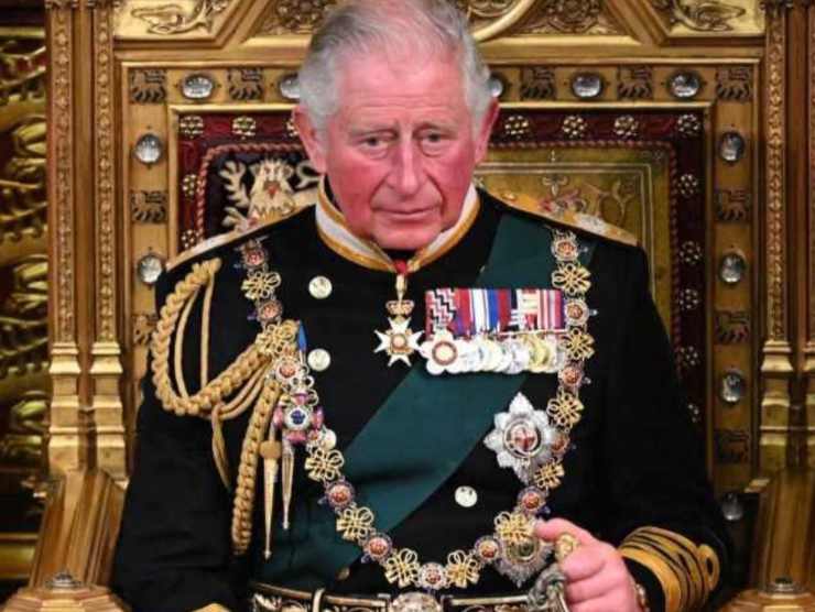 Re Carlo III d'Inghilterra (foto web)