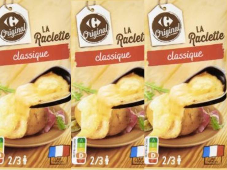 Raclette Carrefour Original (foto web)