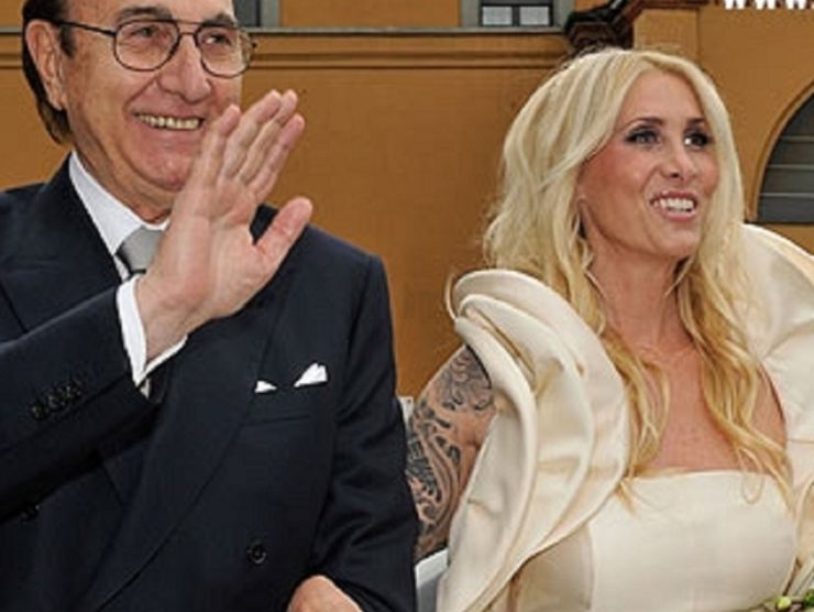 Tiziana e Pippo Baudo al matrimonio(Fonte Web)